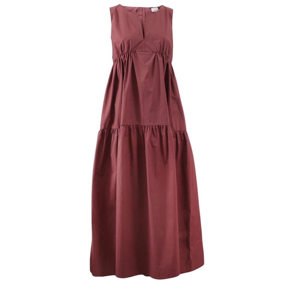 Odeeh Cotton Tiered Maxi Dress